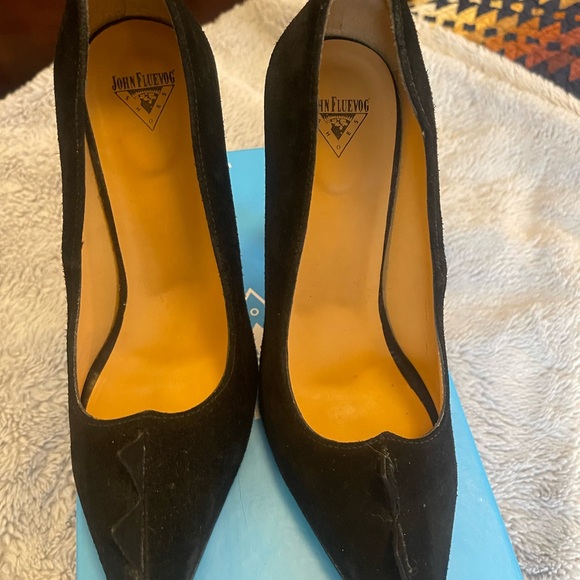 John Fluevog Neptune Queen of the Skies Dragon Heels - Picture 11 of 14